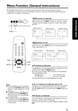 Preview for 7 page of Toshiba CZ19M21 Owner'S Manual