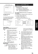 Preview for 15 page of Toshiba CZ19M21 Owner'S Manual