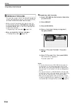 Preview for 118 page of Toshiba D-KR2SU Owner'S Manual