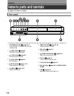 Preview for 12 page of Toshiba D-KR4 Owner'S Manual