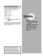 Preview for 25 page of Toshiba D-KR4 Owner'S Manual