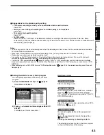 Preview for 43 page of Toshiba D-KR4 Owner'S Manual