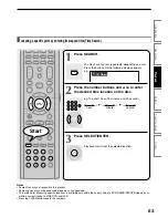 Preview for 63 page of Toshiba D-KR4 Owner'S Manual