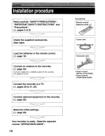 Preview for 10 page of Toshiba D-KR4SU Owner'S Manual