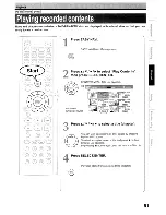 Preview for 100 page of Toshiba D-KR4SU Owner'S Manual