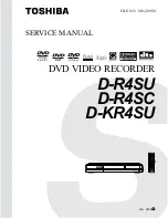 Toshiba D-KR4SU Service Manual preview