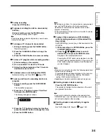 Preview for 35 page of Toshiba D-R1 Owner'S Manual