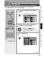 Preview for 95 page of Toshiba D-R1 Owner'S Manual