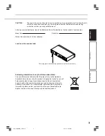 Предварительный просмотр 3 страницы Toshiba D-R150SB Owner'S Manual