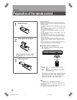 Предварительный просмотр 12 страницы Toshiba D-R150SB Owner'S Manual