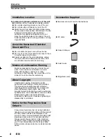 Предварительный просмотр 4 страницы Toshiba D-R160SB Owner'S Manual