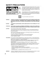 Предварительный просмотр 2 страницы Toshiba D-R1SU Owner'S Manual