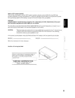 Предварительный просмотр 3 страницы Toshiba D-R1SU Owner'S Manual