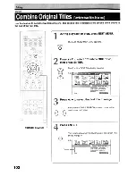 Предварительный просмотр 154 страницы Toshiba D-R1SU Owner'S Manual