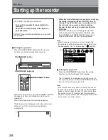 Preview for 26 page of Toshiba D-R2SC Owner'S Manual