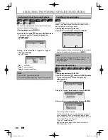 Preview for 66 page of Toshiba D-R400 Owner'S Manual