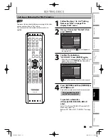 Preview for 81 page of Toshiba D-R400 Owner'S Manual