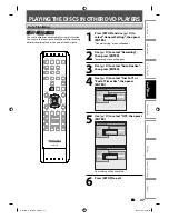 Preview for 27 page of Toshiba D-R410 Owner'S Manual