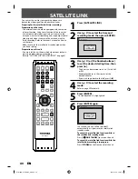 Preview for 40 page of Toshiba D-R410 Owner'S Manual