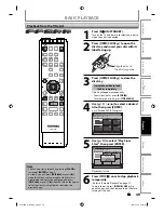 Preview for 49 page of Toshiba D-R410 Owner'S Manual