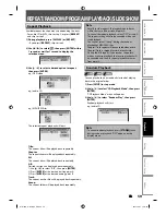 Preview for 59 page of Toshiba D-R410 Owner'S Manual