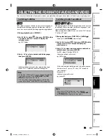 Preview for 61 page of Toshiba D-R410 Owner'S Manual