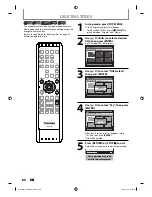 Preview for 66 page of Toshiba D-R410 Owner'S Manual