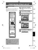 Preview for 67 page of Toshiba D-R410 Owner'S Manual