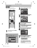 Preview for 72 page of Toshiba D-R410 Owner'S Manual