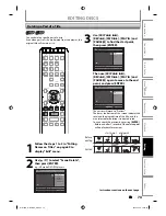 Preview for 73 page of Toshiba D-R410 Owner'S Manual