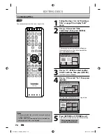 Preview for 76 page of Toshiba D-R410 Owner'S Manual