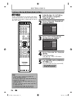 Preview for 78 page of Toshiba D-R410 Owner'S Manual