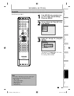 Preview for 91 page of Toshiba D-R410 Owner'S Manual