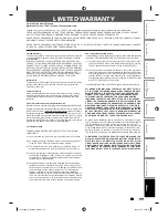 Preview for 99 page of Toshiba D-R410 Owner'S Manual