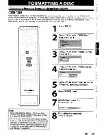 Предварительный просмотр 27 страницы Toshiba D-R420KU Owner'S Manual