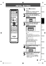 Предварительный просмотр 25 страницы Toshiba D-R560 - DVD Recorder With TV Tuner Owner'S Manual