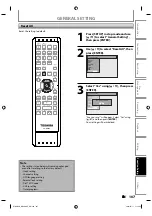 Предварительный просмотр 107 страницы Toshiba D-R560 - DVD Recorder With TV Tuner Owner'S Manual