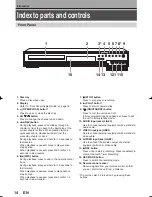 Preview for 14 page of Toshiba D-RW2SC Owner'S Manual