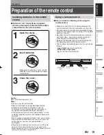 Preview for 19 page of Toshiba D-RW2SC Owner'S Manual