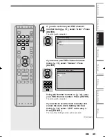 Preview for 39 page of Toshiba D-RW2SC Owner'S Manual