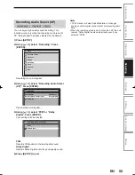 Preview for 55 page of Toshiba D-RW2SC Owner'S Manual