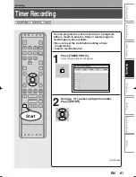 Preview for 61 page of Toshiba D-RW2SC Owner'S Manual