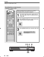 Preview for 70 page of Toshiba D-RW2SC Owner'S Manual