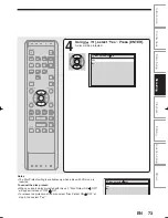 Preview for 73 page of Toshiba D-RW2SC Owner'S Manual