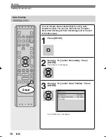 Preview for 76 page of Toshiba D-RW2SC Owner'S Manual