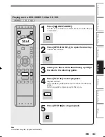 Preview for 83 page of Toshiba D-RW2SC Owner'S Manual