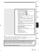 Preview for 85 page of Toshiba D-RW2SC Owner'S Manual