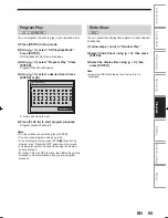 Preview for 93 page of Toshiba D-RW2SC Owner'S Manual