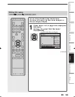 Preview for 105 page of Toshiba D-RW2SC Owner'S Manual