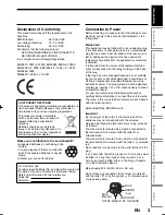 Preview for 3 page of Toshiba D-VR16SB Owner'S Manual